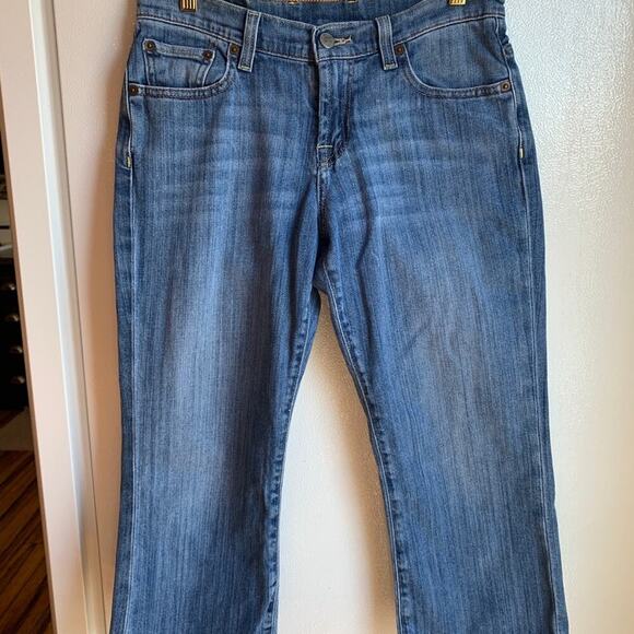LUCKY BRAND Women’s Breeze Classic Crop Medium Wash Jeans / Size: 4 - Picture 10 of 10